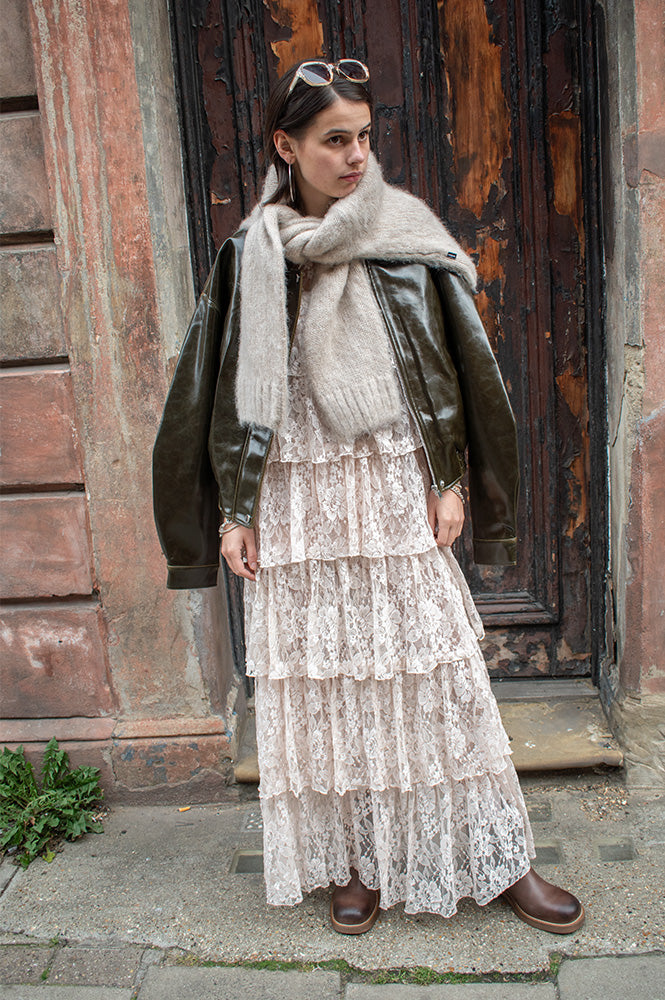 Baum Und Pferdgarten Annelise Lace Tiered Dress - The Mercantile London