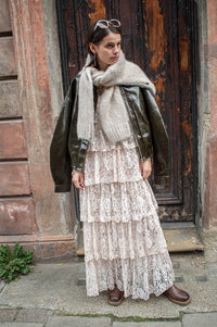 Baum Und Pferdgarten Annelise Lace Tiered Dress - The Mercantile London