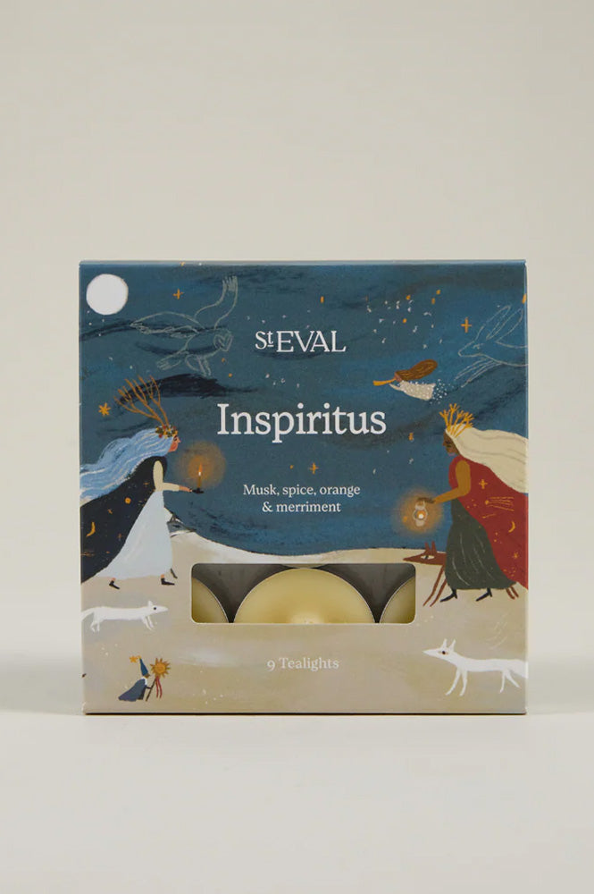 St. Eval Inspiritus Scented Tealights - The Mercantile London