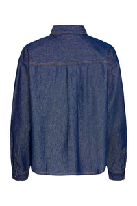 ICHI Archer Indigo Shirt