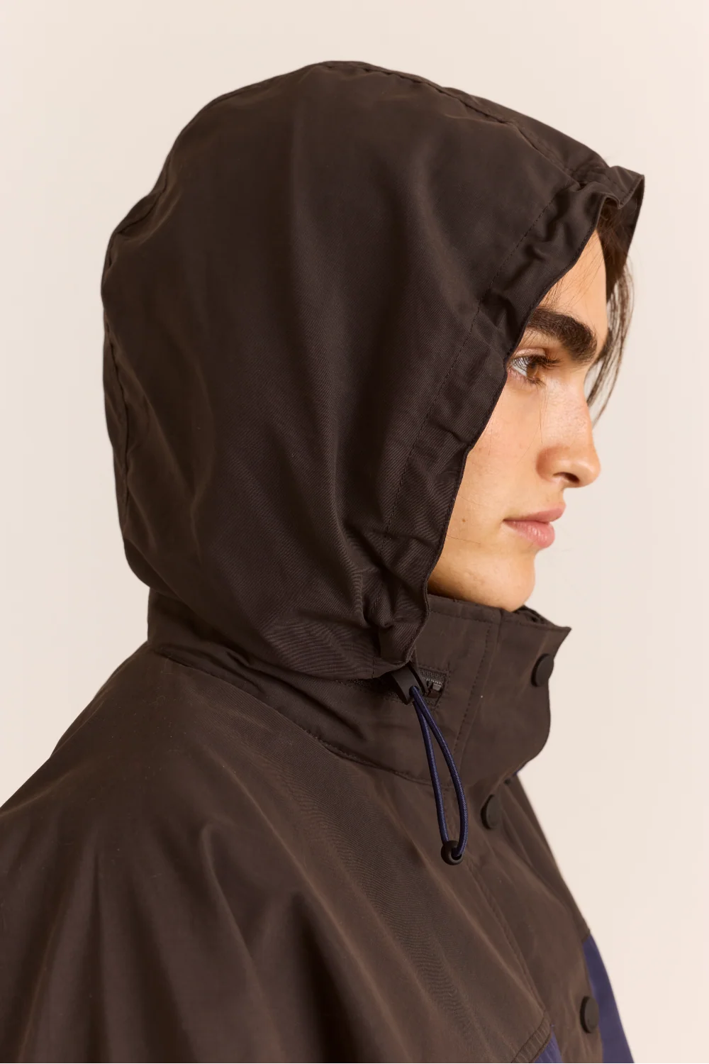 Damson Madder Athena Navy Sage Raincoat