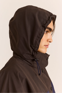 Damson Madder Athena Navy Sage Raincoat