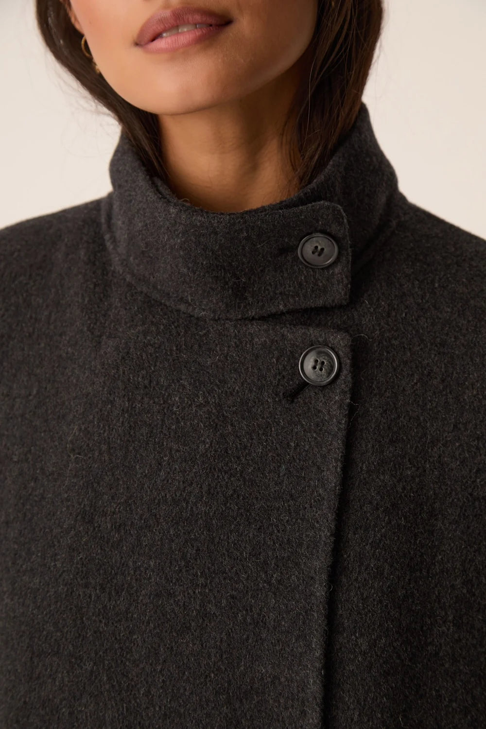 Des Petits Hauts Yvanka Anthracite Coat
