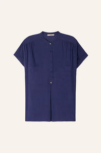 Sessùn Camille Blue Emilienne Blouse - The Mercantile London