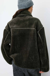 Grace & Mila Amelio Khaki Coat - The Mercantile London