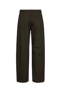Numph Amsterdam Black Coffee Barrel Leg Jeans