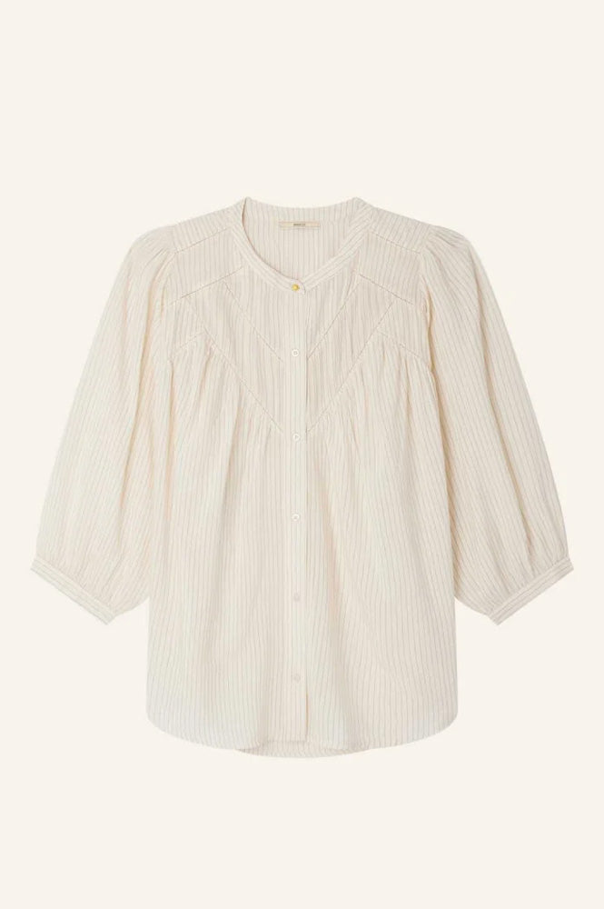 Sessùn Savi Sandback Puff Sleeve Blouse