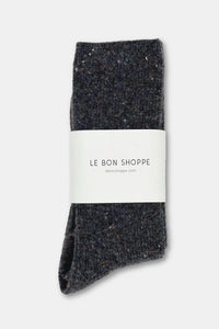 Le Bon Shoppe Snow Charcoal Socks