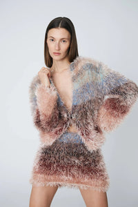 Dawn x Dare Fuzzy Twilight Cardigan