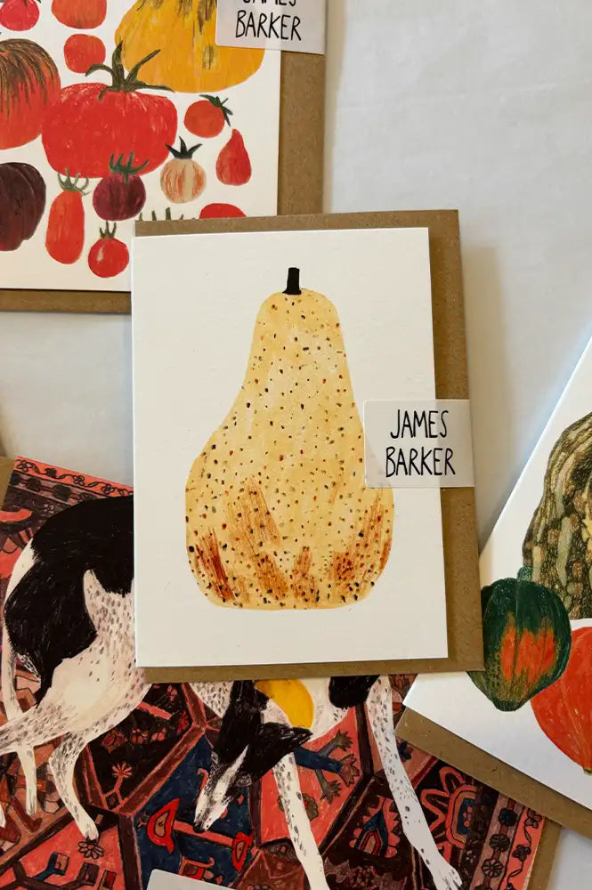 James Barker Mini Pear Card
