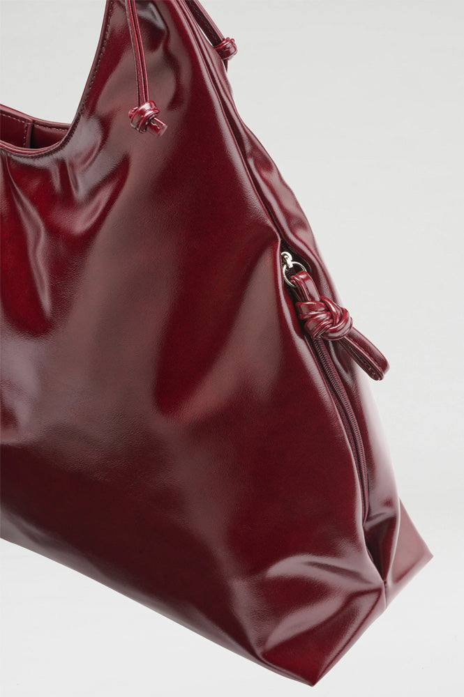Ölend Nicole Cherry Red Bag - The Mercantile London