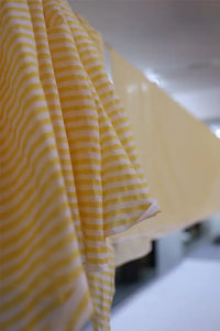 Dilli Grey Yasmin Yellow Candy Stripe - The Mercantile London