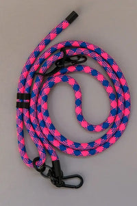 Talk And Tell Blue & Pink Crossbody Adjustable Phone Strap