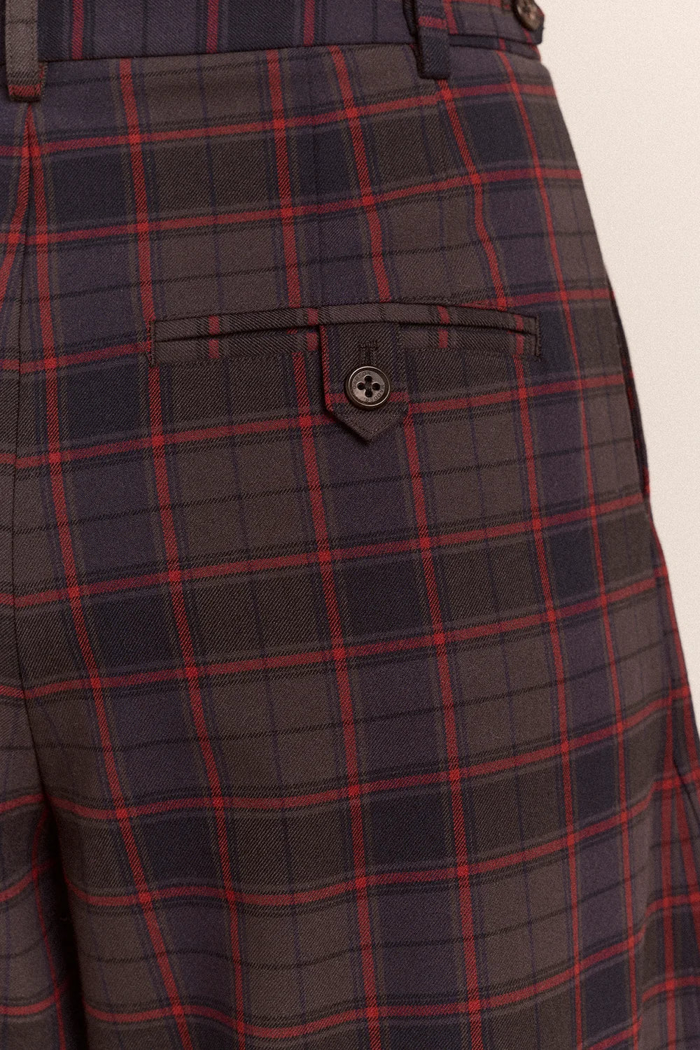 Damson Madder Haisley Sirius Check Trouser