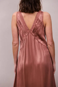 Faune Primrose Sandalwood Slip Dress - The Mercantile London
