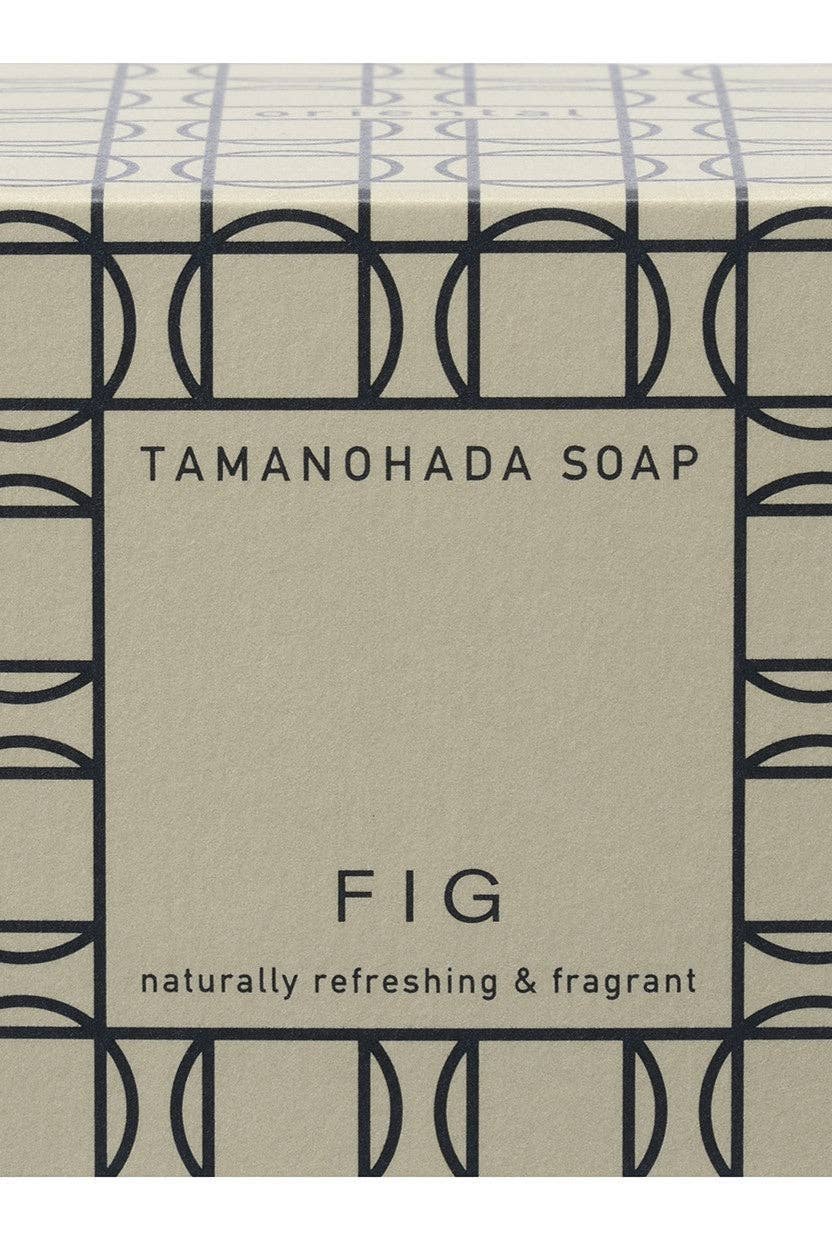 Tamanohada Fig Round Soap - The Mercantile London