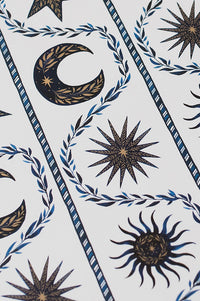 Katie Housley Moon & Stars Christmas Gift Wrap - The Mercantile London
