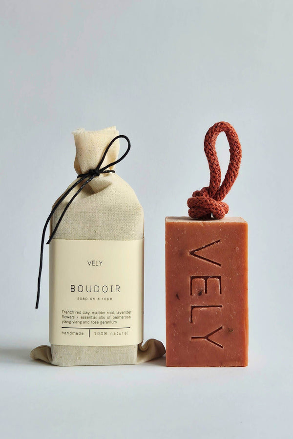 The Vely Soapery Boudoir Soap On A Rope