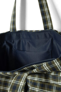 Damson Madder Eliza Lyra Check Bag