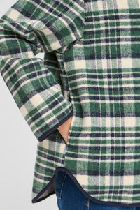 ICHI Johanna Pineneedle Checkered Jacket