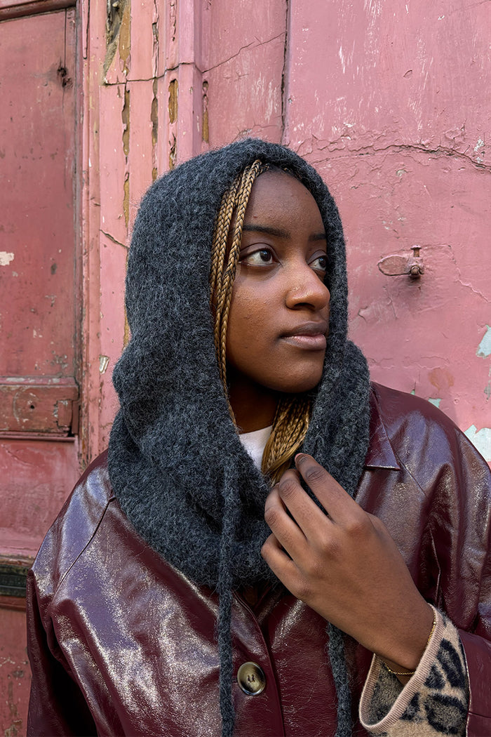 Object Milu Dark Melange Balaclava - The Mercantile London