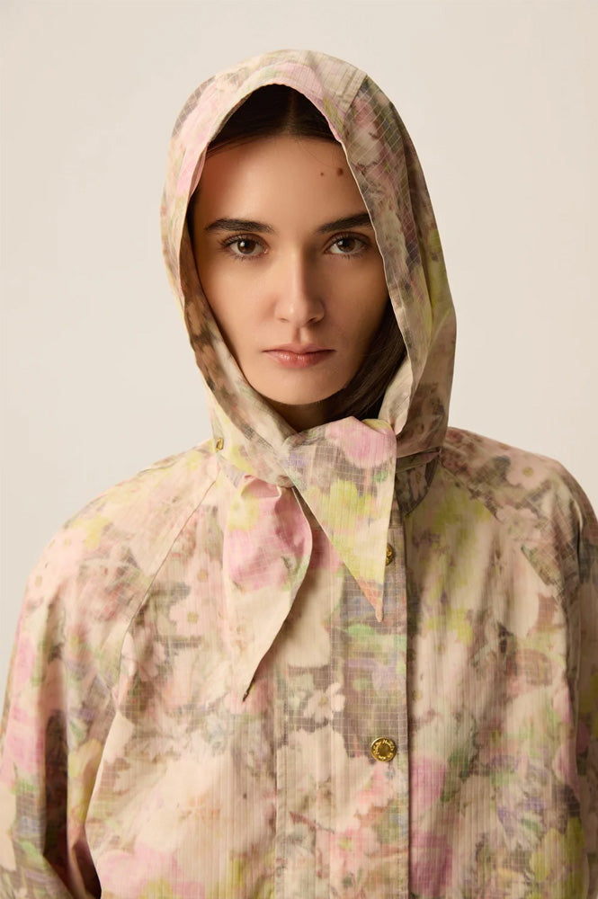 Des Petits Hauts Ylang Bouquet Waterproof Parka