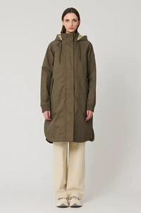 Tantä Hielo Sea Turtle Green Waterproof Parka