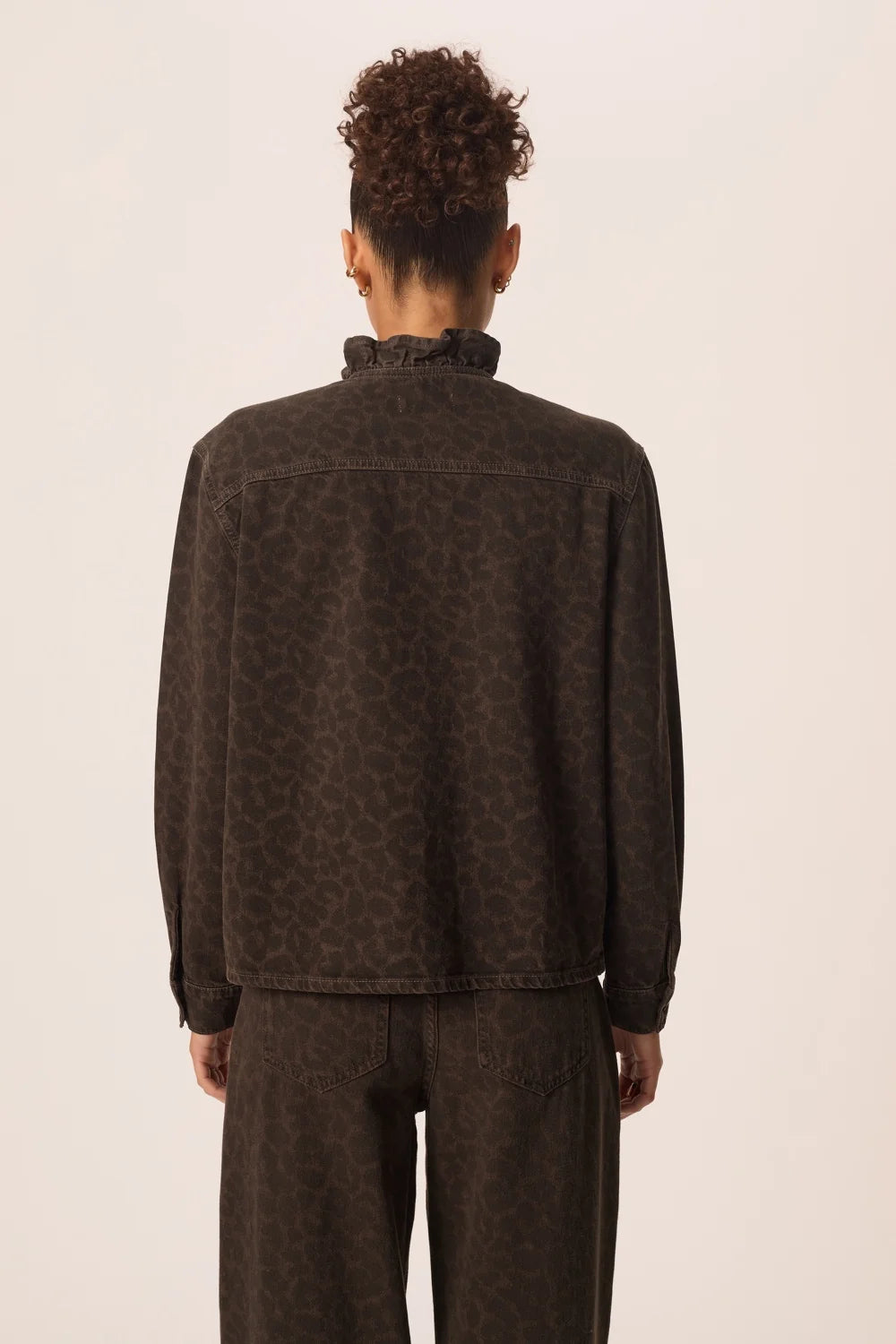 Des Petits Hauts Lassa Leopard Blouse