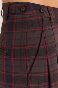 Damson Madder Haisley Sirius Check Trouser