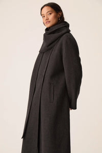 Des Petits Hauts Yvanka Anthracite Coat