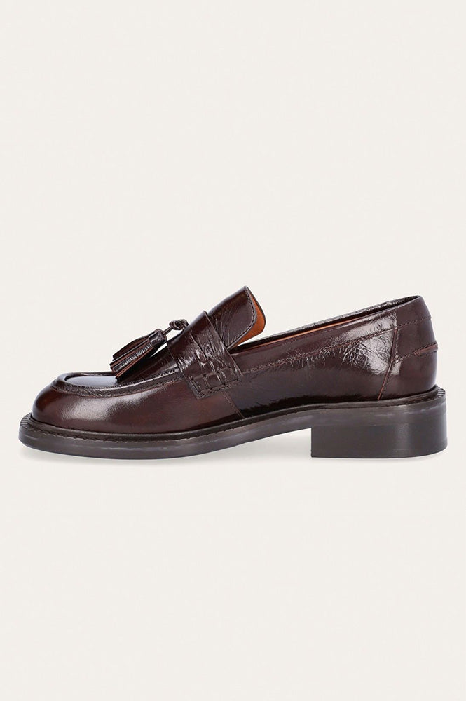 Billi Bi Mogano Naplack Loafer