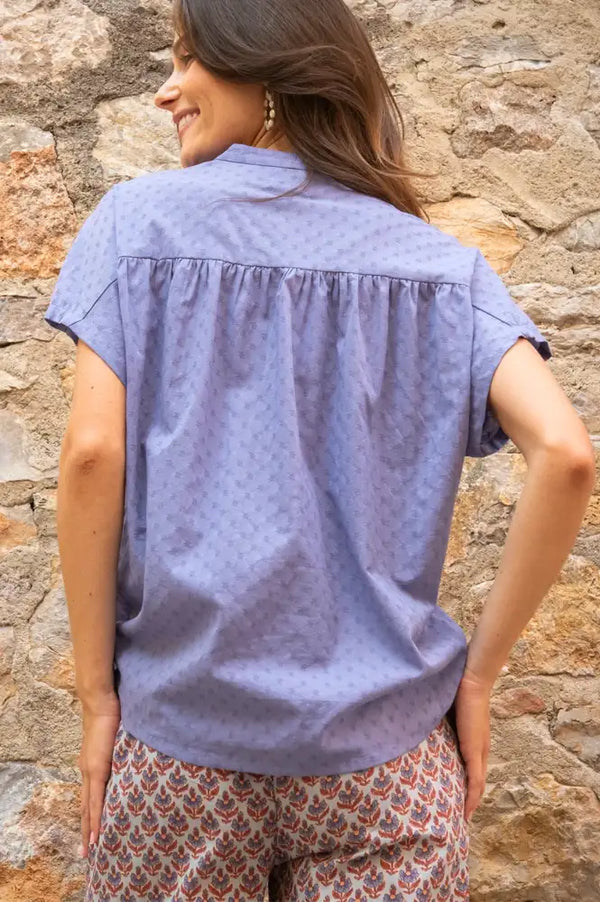 Zen Ethic Azale Lilac Shirt - The Mercantile London