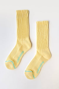 Le Bon Shoppe Ballet Pale Yellow Socks - The Mercantile London