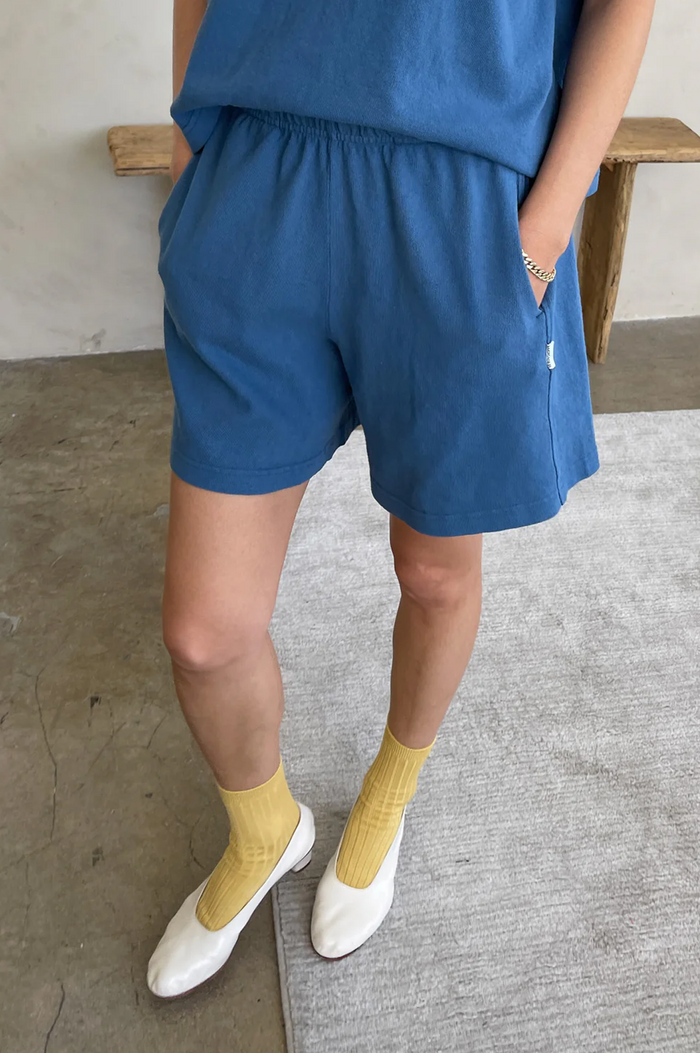 Le Bon Shoppe Flared Basketball Ocean Shorts - The Mercantile London
