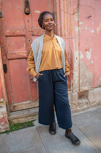 Beaumont Organic Evora Navy Night Sky Corduroy Trousers - The Mercantile London