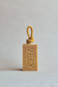 The Vely Soapery Orange Kiss Soap On A Rope - The Mercantile London