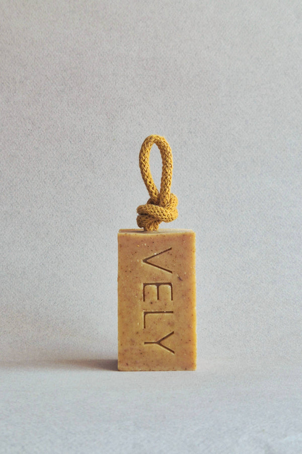 The Vely Soapery Orange Kiss Soap On A Rope - The Mercantile London