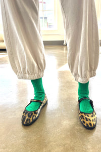 Le Bon Shoppe Her Kelly Green Socks - The Mercantile London