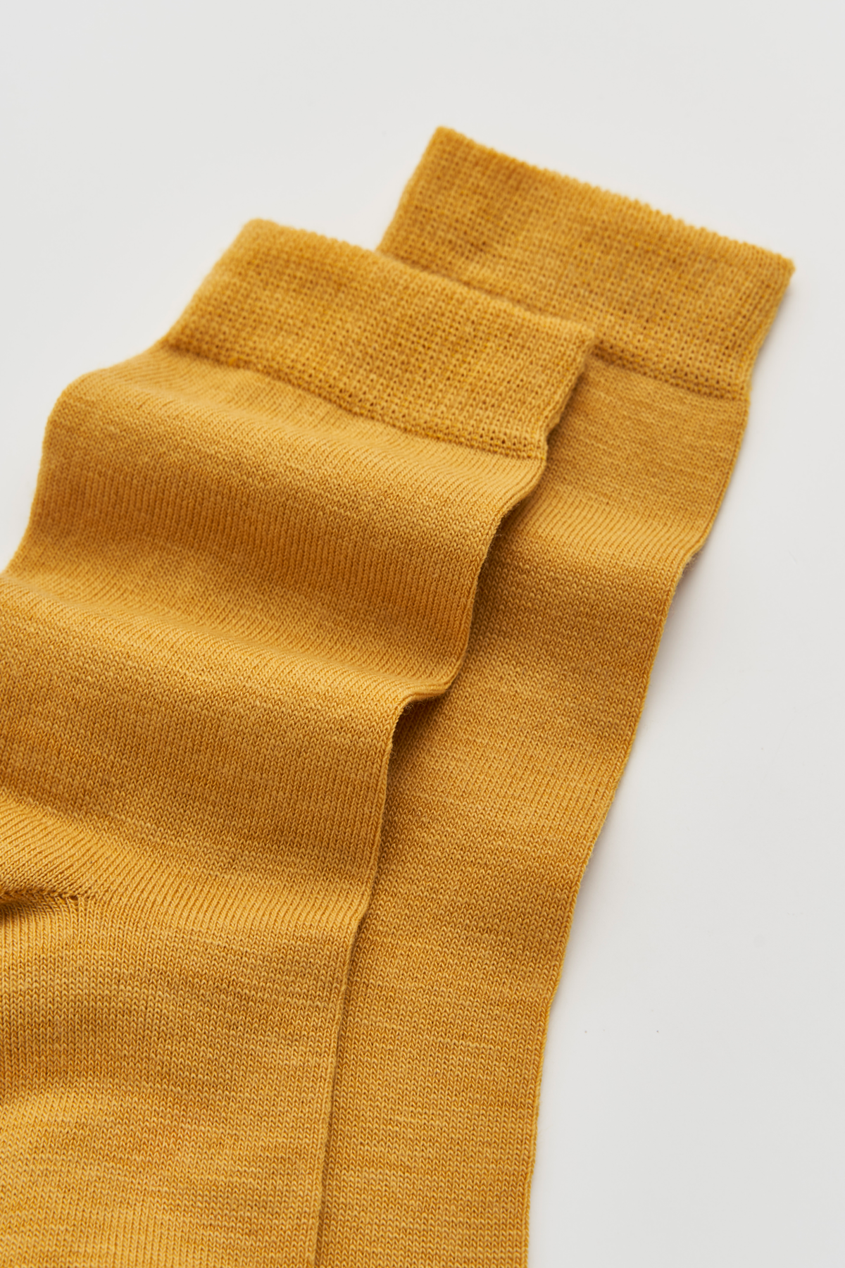 Pairs Golden Yellow Merino Socks - The Mercantile London