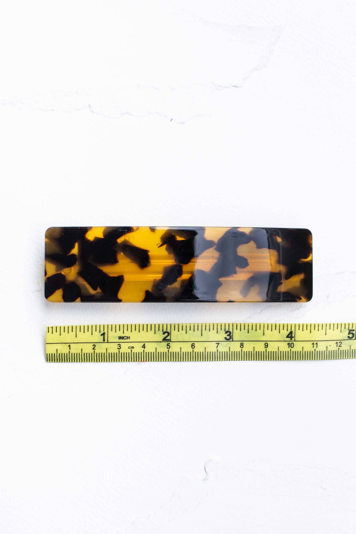 Tiepology Classic Rectangular Blue Moon Hair Barrette RESIZE - The Mercantile London
