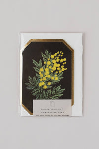 Katie Housley Botanical Concertina Card - The Mercantile London