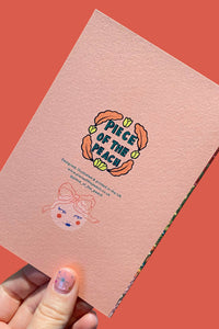 Piece Of The Peach Picnic Card