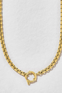 Dakota Chunky Gold Choker Necklace - The Mercantile London