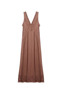 Faune Primrose Sandalwood Slip Dress - The Mercantile London