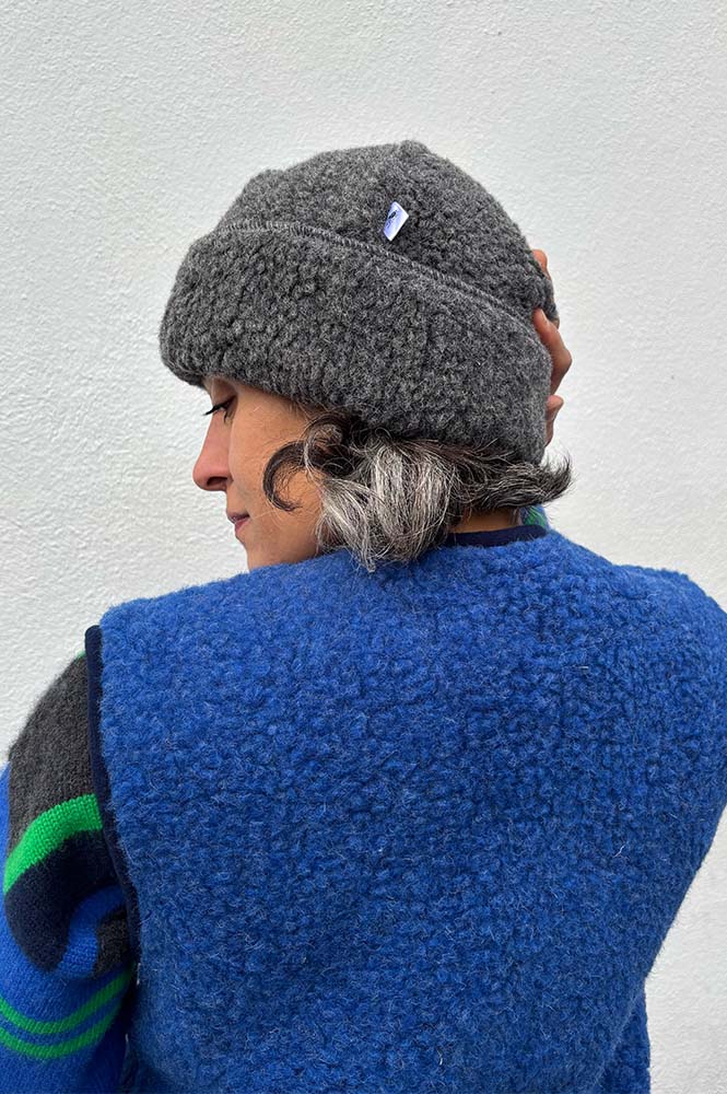 YOKO Snowy Graphite Hat - The Mercantile London