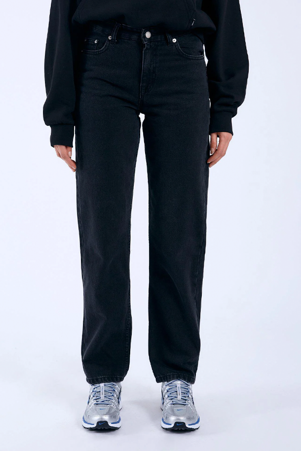 Dr Denim Arch Black Used Jeans - The Mercantile London