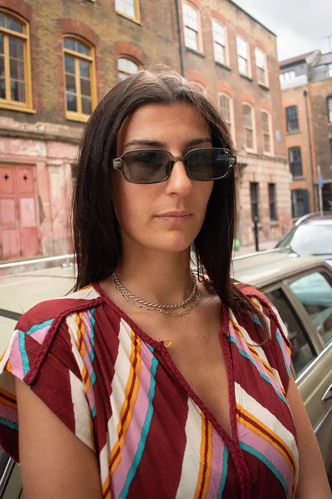 Eco Shades Kruse Green Sunglasses - The Mercantile London