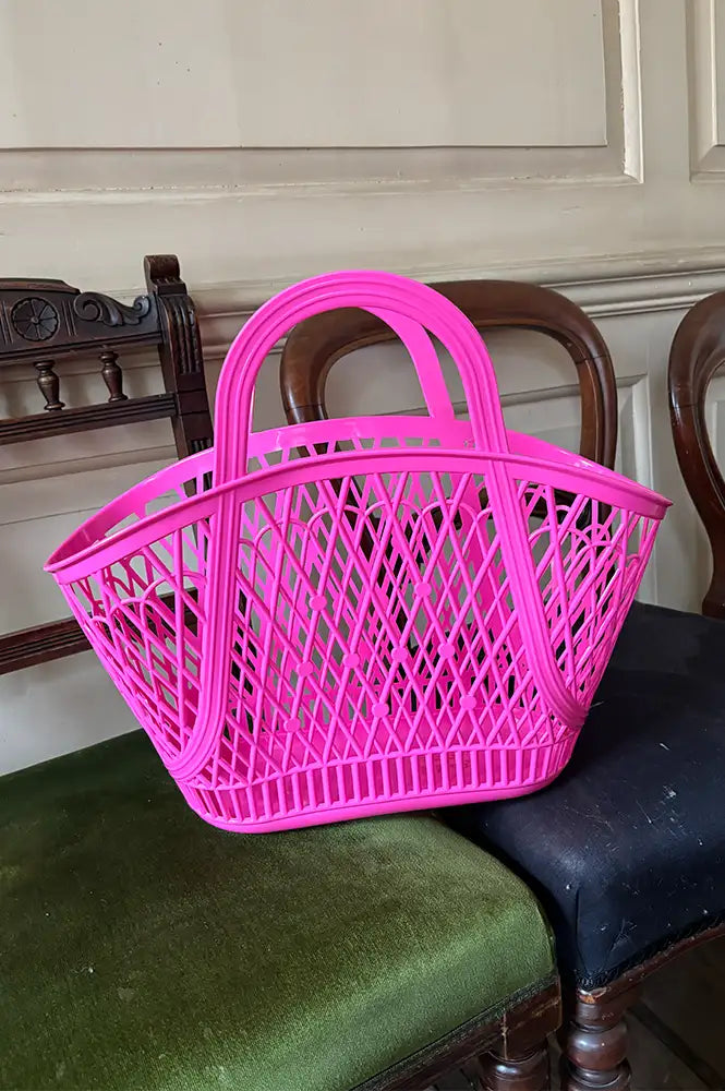 Mercantile Berry Pink Betty Basket Jelly Bag - The Mercantile London