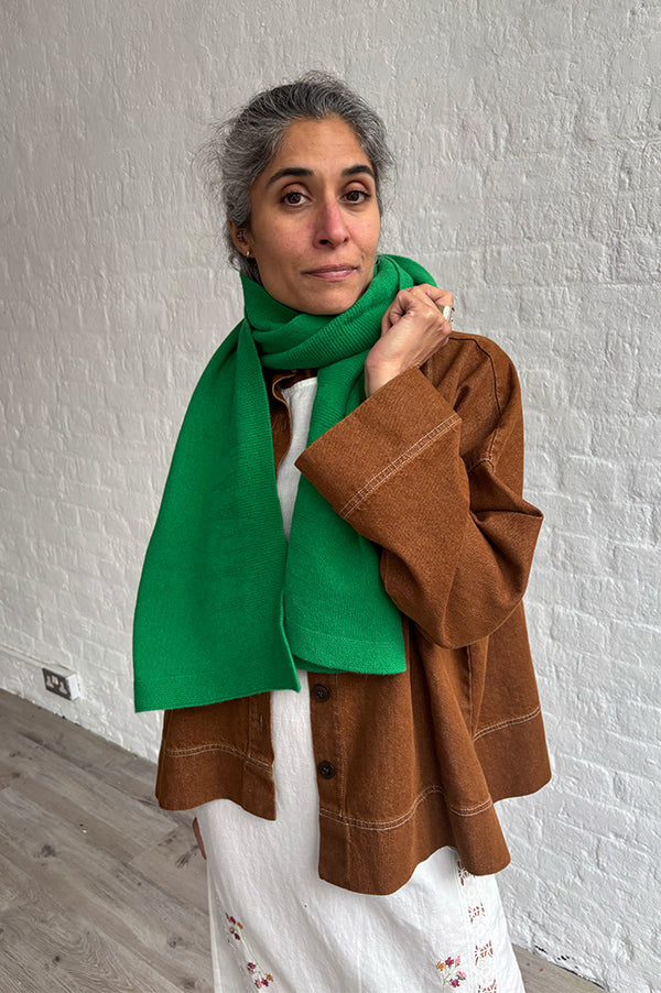 Eribé Corry Billiard Green Scarf - The Mercantile London