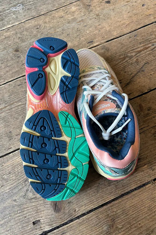 Saucony Progrid Omni 9 Blossom Blue Trainers - The Mercantile London